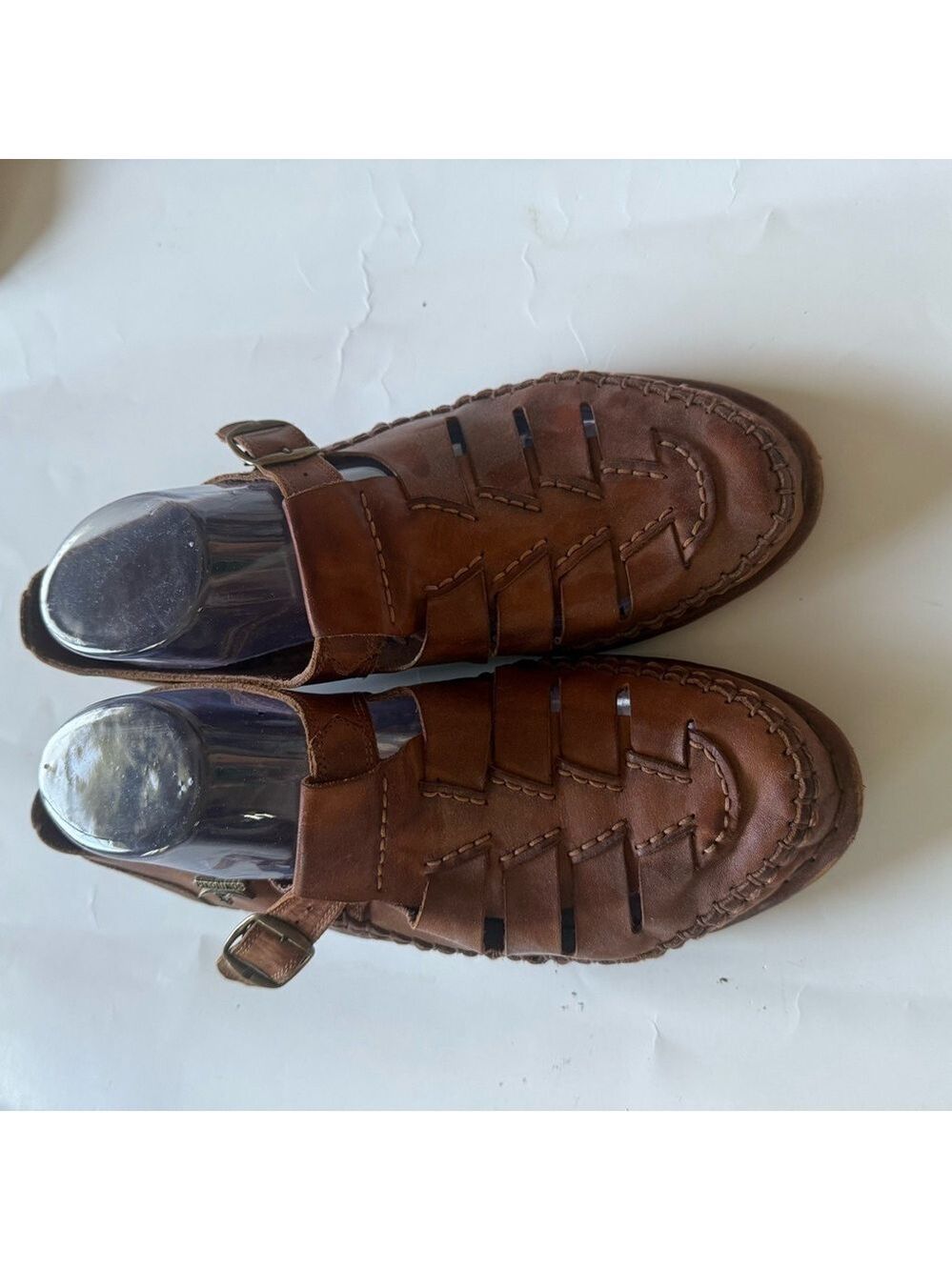 Pikolinos Men’s Fisherman Sandals Size 8.5 EU 41/42) Leather Casual Comfort - Picture 8 of 13